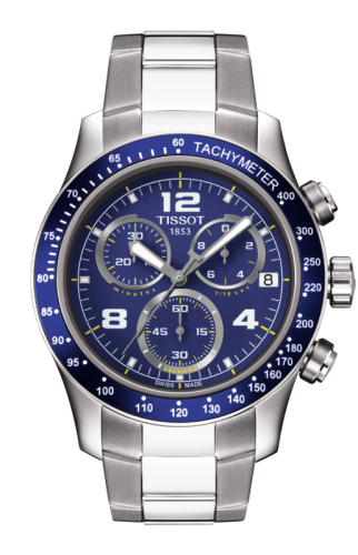 Tissot V8 Quartz Chronograph Tachymeter Blue